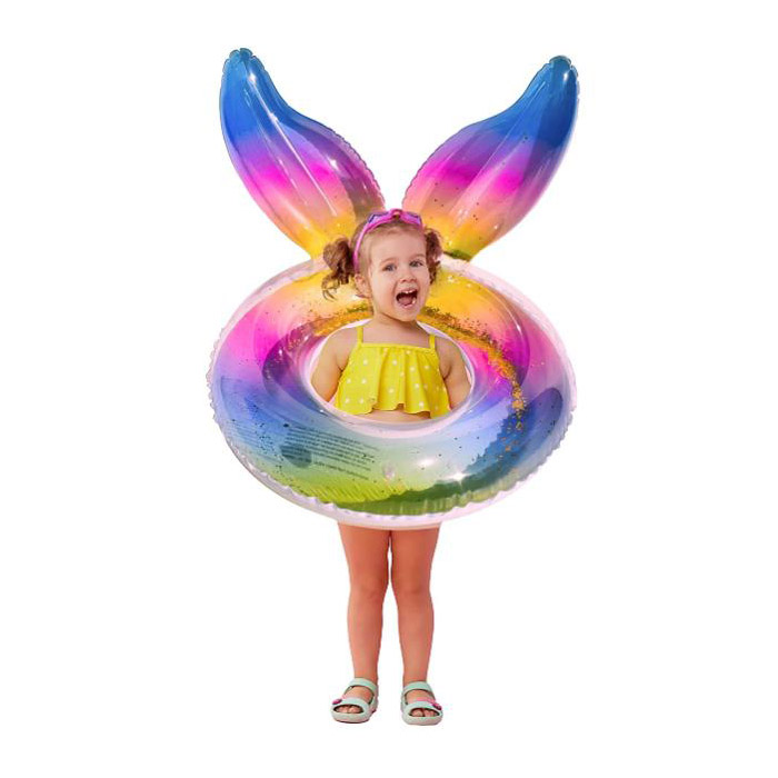 풀사이드에서 즐거운 시간을 보내기 위해 꽃 모양의 수영 반지를 선택해야 하는 이유